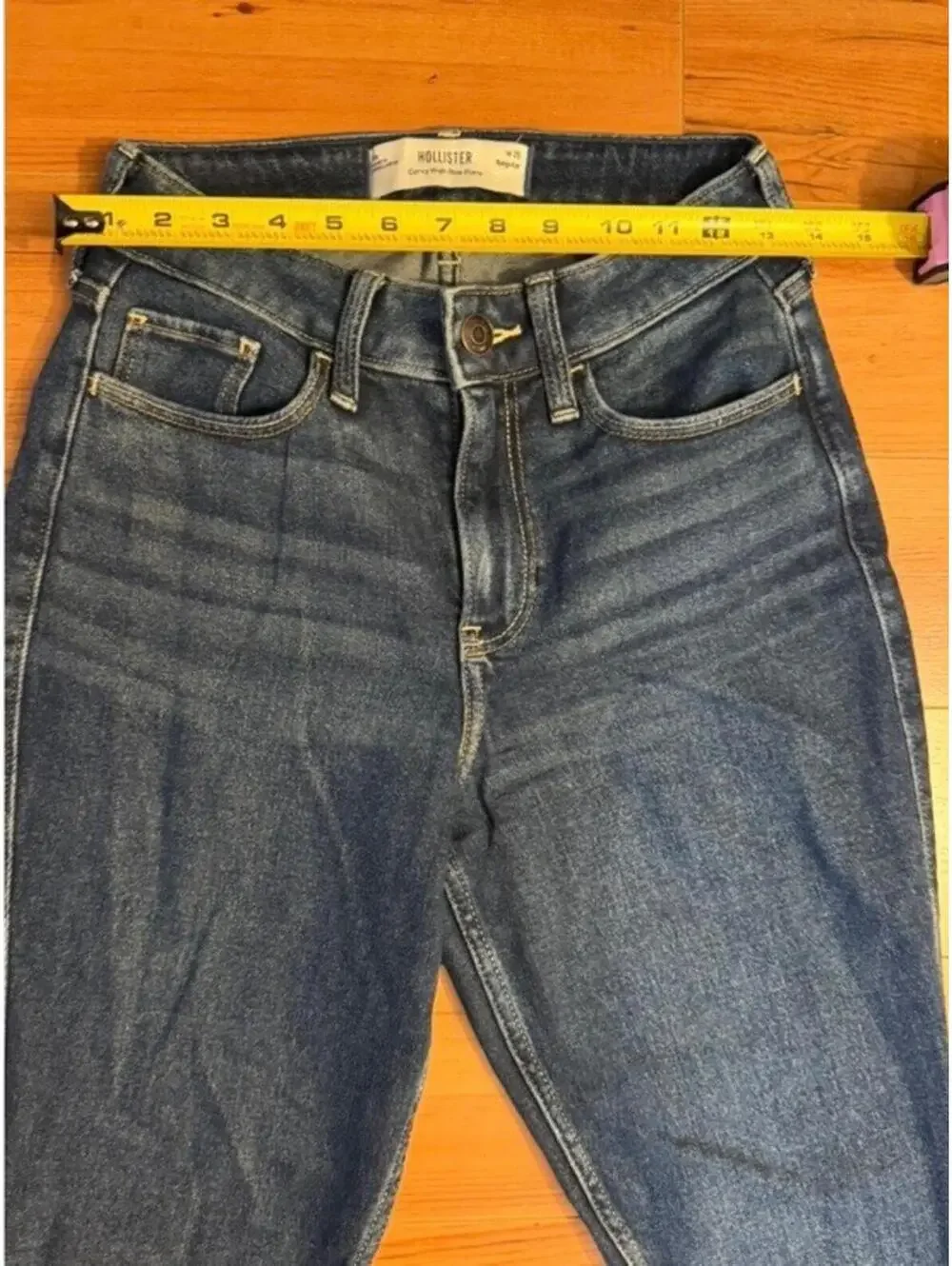 Hollister High Rise Flare Jeans 25 Women - Picture 4 of 4